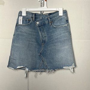 NWT Aritzia color symbol criss cross skirt